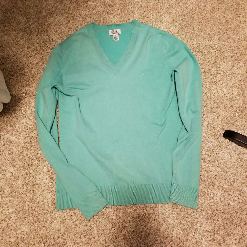 Lilly Pulitzer Sea Foam Green Sweater